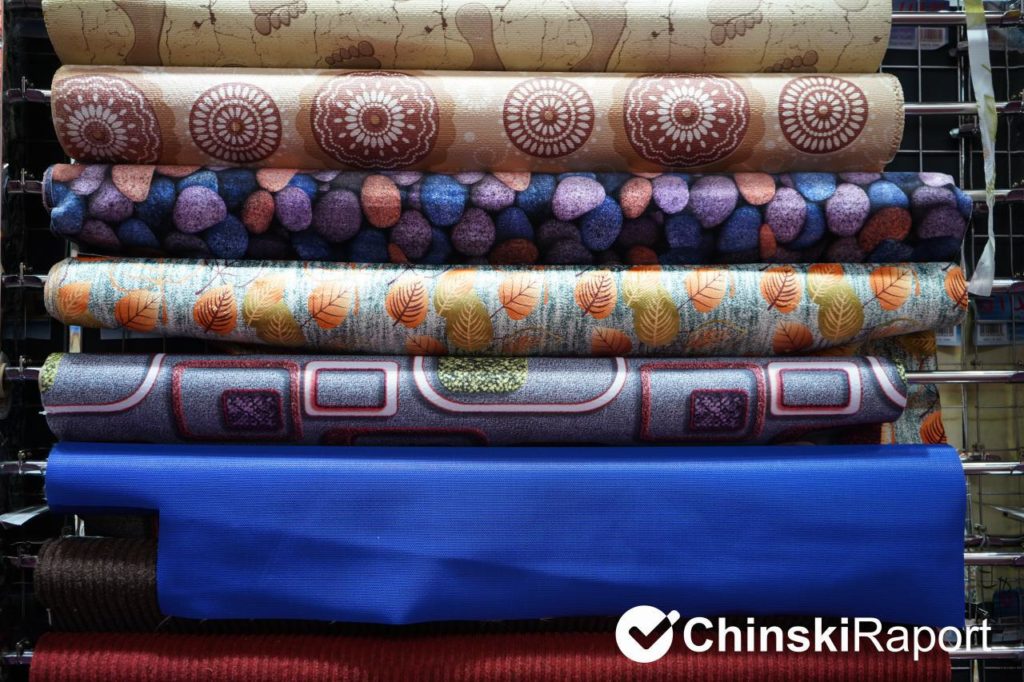 targi w Kantonie - dywany