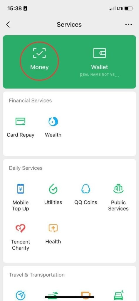 Dodaj kartę w WeChat - płatność