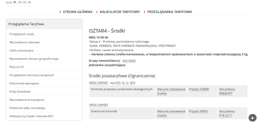 ISZTAR - informacje